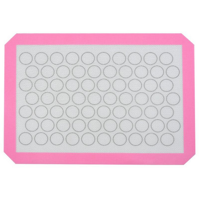 Mīcīšanas paliktnis, augstas temperatūras izturīgs, nepiedegošs, mūsdienīgs un vienkāršs pārtikas kvalitātes silikona stikla šķiedras cepeškrāsns paklājs Ēdienu cepšanas paklājs