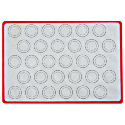 Mīcīšanas paliktnis, augstas temperatūras izturīgs, nepiedegošs, mūsdienīgs un vienkāršs pārtikas kvalitātes silikona stikla šķiedras cepeškrāsns paklājs Ēdienu cepšanas paklājs