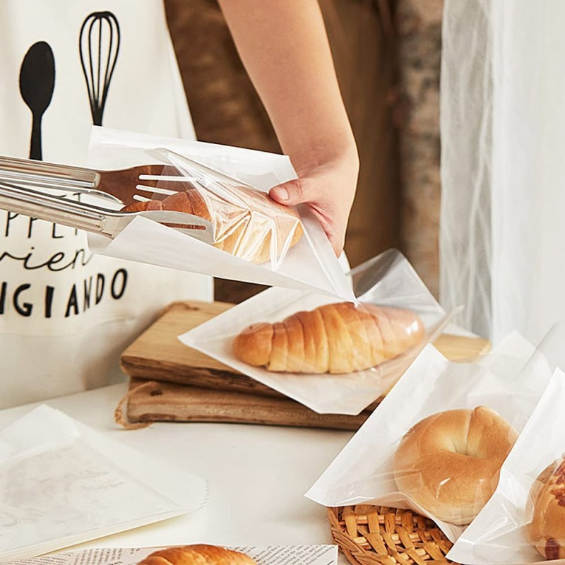 5 gab. Atkārtoti lietojams tostera maisiņš Nelipīgs maizes maisiņš Sviestmaižu maisiņi Stikla šķiedras grauzdiņš Mikroviļņu krāsns Apkure Konditorejas rīki Cepšanas loksnes