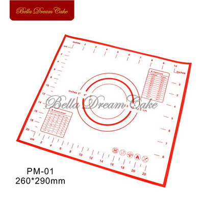 Silikoninis kepimo kilimėlis tešlai kočioti „pasidaryk pats“ fondantas picos minkymo padėklas Tešlos pyragaičiai Orkaitės įklotas lakštas Tortas Įrankiai Virtuvės kepiniai