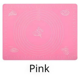 Szilikon tésztadagasztó szőnyeg hőálló szőnyeg alátét, magas hőmérsékletnek ellenálló, csúszásmentes szilikon szőnyeg sütőkiegészítők