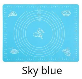 Szilikon tésztadagasztó szőnyeg hőálló szőnyeg alátét, magas hőmérsékletnek ellenálló, csúszásmentes szilikon szőnyeg sütőkiegészítők