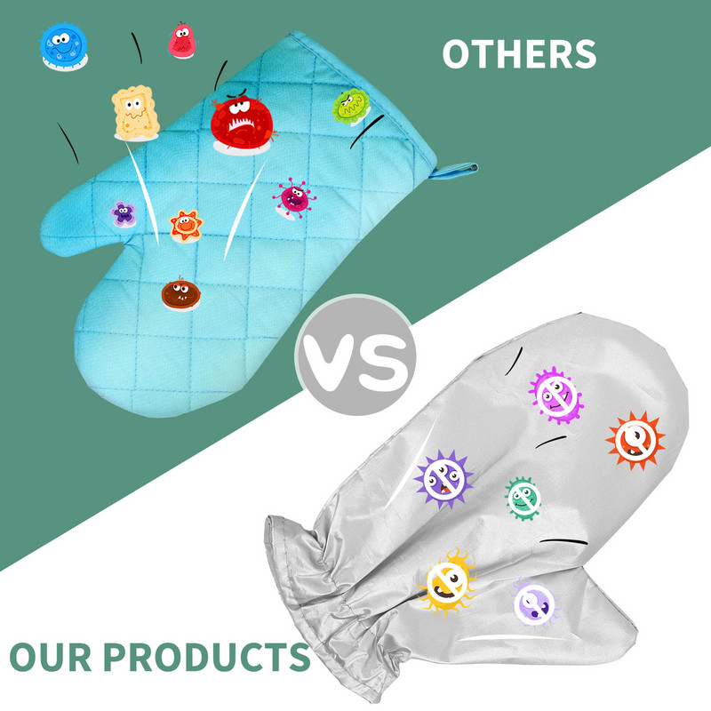 3 pāri karstumizturīgi apģērba tvaicēšanas cimdi pret tvaiku dūraiņi, aizsargcimdi apģērbiem, tvaicēšanas ierīces piederumi