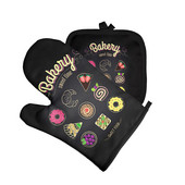 Jauns maizes kūku raksts virtuves cepeškrāsns dūraiņi mājsaimniecības mikroviļņu krāsns cimds podu turētājs paklājiņš cepšanai piederumi, poliestera gatavošanas rīki