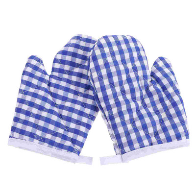 Kesztyű Sütő kesztyű Gyerek Konyha Mikrohullámú Sütés Főzés Meleg ujjak Gyerekek Ellenálló kesztyű Grillező kesztyű Anti Pot Gyermek Gyerek