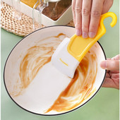 Silikoninis minkštas grandiklis Valymas grandiklis virtuvės purvinas keptuvės indų puodo valymo šepetys plovimo grandiklis Virtuvės valymo įrankiai