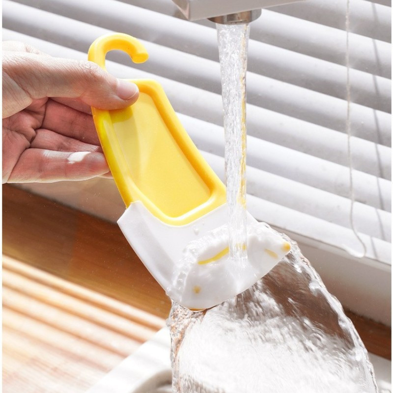 Silikoninis minkštas grandiklis Valymas grandiklis virtuvės purvinas keptuvės indų puodo valymo šepetys plovimo grandiklis Virtuvės valymo įrankiai