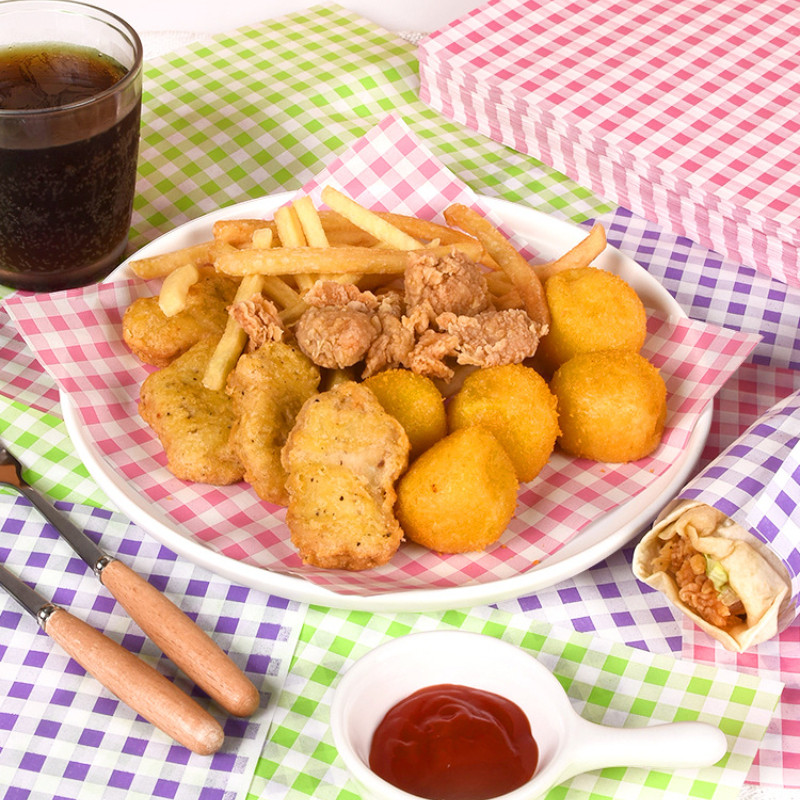 100gab Eļļas necaurlaidīgs vaska papīrs pārtikas iesaiņojuma papīrs maize sviestmaize burgers kartupeļi Makaroni iepakojums kūkas dekorēšanai virtuves cepšanas rīks