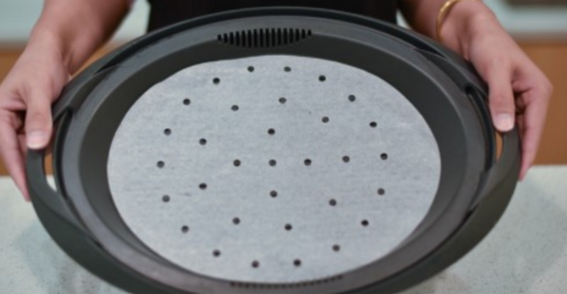 Eļļu absorbējošs papīrs Tvaicēšanas papīrs tvaicētas maizītes zivju deserta papīrs atkārtoti lietojams paklājiņš TM5/TM6 Thermomix mašīnas robotu virtuvei