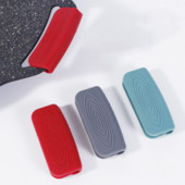 1 pāris Pretpiedeguma neslīdošs silikona katla roktura vāks siltumizolācijas roktura vāks Virtuves trauku turētāji pārsegs virtuves piederumi