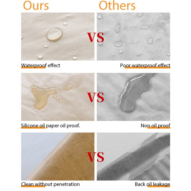 Grils Manga Air Fryer Grila papīrs Papīra oderējums Cepšanas piederumi Vienreizējās lietošanas eļļas necaurlaidīgas veidnes cepšanai Gaisa papīram Ninja Fryer