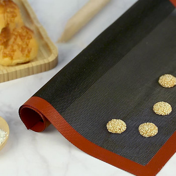 Αντικολλητικό Πατάκι ψησίματος σιλικόνης διάτρητο Αντιθερμικό φύλλο φούρνου Ψωμί Macaron Bakeware Αξεσουάρ κουζίνας Εργαλείο ψησίματος