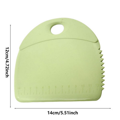 Tešlos grandiklis tešlai kepti Picos pjaustyklė Tešlos pjaustyklės peiliukai Virtuvės prietaisai Silikoninis tešlos pjaustytuvas su matavimo svarstykle