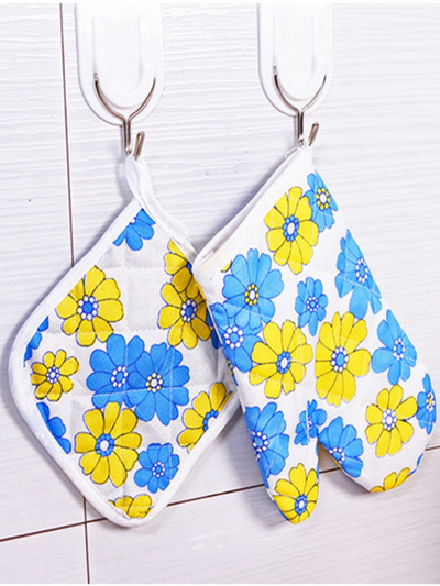 Virtuves cimdi Izolācijas paliktnis Gatavošana mikroviļņu krāsnī Cimdi cepšana BBQ cepeškrāsns katlu turētāji Cepeškrāsns dūraiņi Podu turētāja paliktnis Virtuves divdaļīgs komplekts