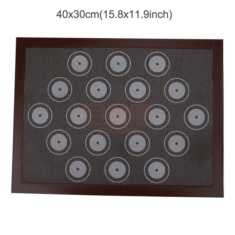 Mikro perforuotas silikoninis kepimo kilimėlis sausainių Eclairs Macaron nepridegantis orkaitės grilis konditerijos kepimo kilimėlis konditerijos reikmenų įrankis