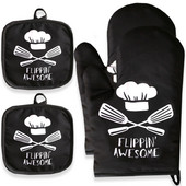 Pielāgot karikatūras mikroviļņu cimdu katlu turētāja cimdi dūraiņi virtuves katlu turētāja paklājiņš BBQ izolācijai cimdi karsti cepeškrāsns dūraiņi cepšanai