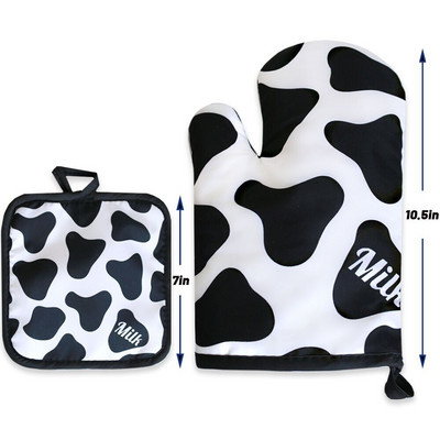 Pielāgot karikatūras mikroviļņu cimdu katlu turētāja cimdi dūraiņi virtuves katlu turētāja paklājiņš BBQ izolācijai cimdi karsti cepeškrāsns dūraiņi cepšanai