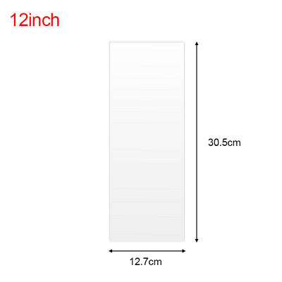 Átlátszó tortakrém kaparó torta készítés kaparó téglalap alakú akril torta sütéshez eszköz Torta díszítő eszközök Konyhai eszközök