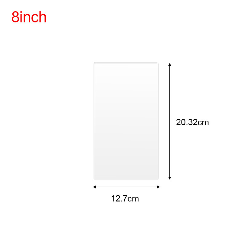 Átlátszó tortakrém kaparó torta készítés kaparó téglalap alakú akril torta sütéshez eszköz Torta díszítő eszközök Konyhai eszközök