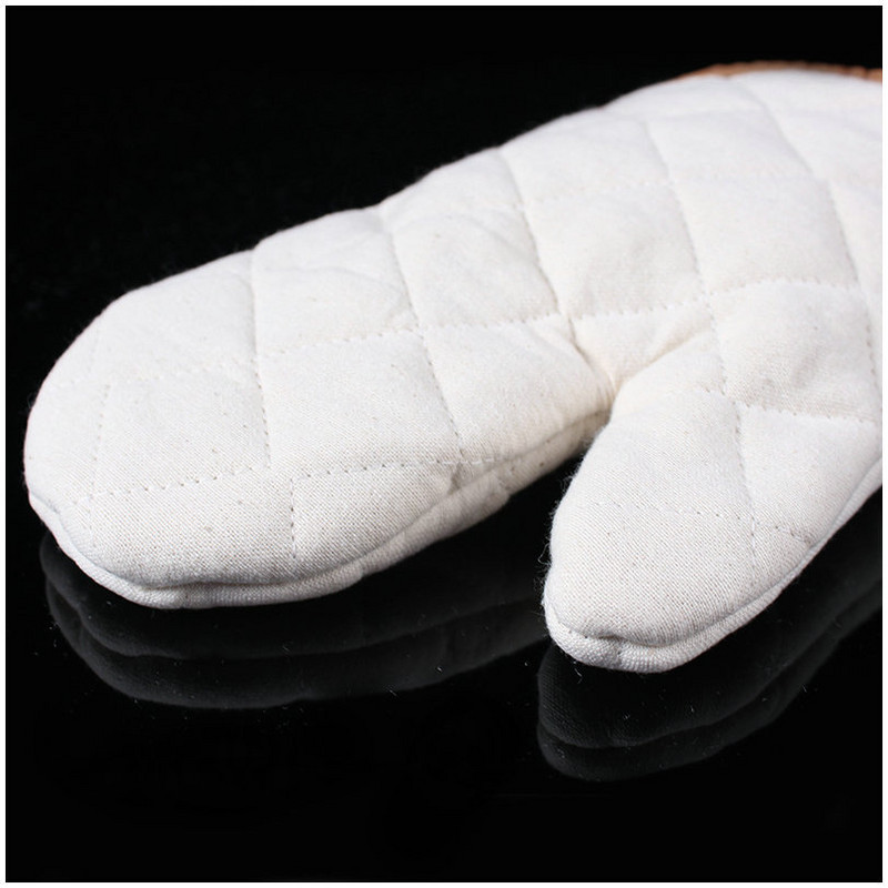 1 pāris karstumizturīgs sabiezinātas kokvilnas virtuves grils, cepeškrāsns, cimds, gatavošana, grila cimdi, cepeškrāsns cimdi cepšanas piederumi