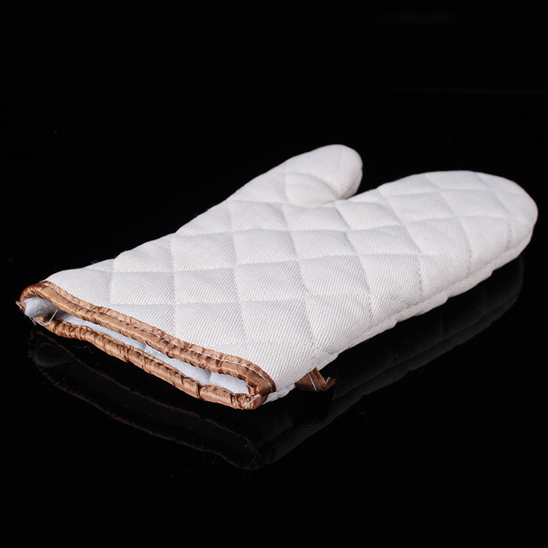 1 pāris karstumizturīgs sabiezinātas kokvilnas virtuves grils, cepeškrāsns, cimds, gatavošana, grila cimdi, cepeškrāsns cimdi cepšanas piederumi