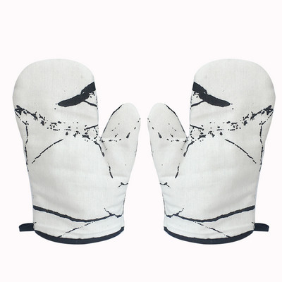 2gab. Marmora apdruka Cepeškrāsns dūraiņu spilventiņš Plaids Mikroviļņu krāsns Pretkarstuma izolācijas paklājiņš Virtuve Cepšana Gatavošanas rīki Piederumi Dekors