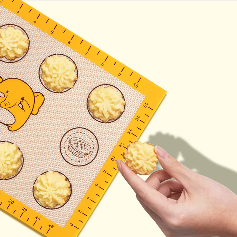 Silikona cepešpaklājs, pannas mīklas izstrādājumi, nepiedegoši cepeškrāsns grils gatavošanas cepumi makaronu loksnes virtuves konditorejas izstrādājumu piederumu rīks