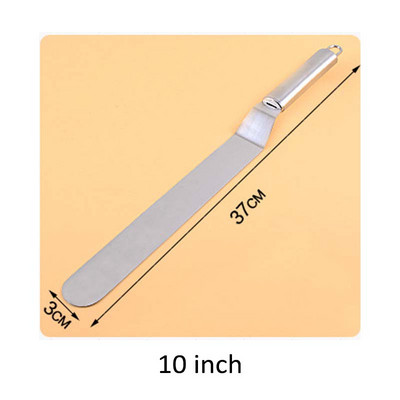 Spatulă portabilă pentru smântână Accesorii pentru unt pentru prăjituri Gadget de bucătărie Instrumente pentru decorarea prăjiturii Instrumente de patiserie și copt din oțel inoxidabil