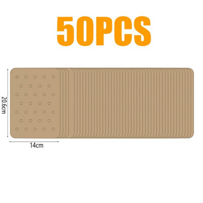 Air Grill Fryerhez Tapadásmentes Manga Air Ninja Liner eldobható grillsütő tartozék Szőnyeg Papír Papír Fritőz levegős sütőpapír