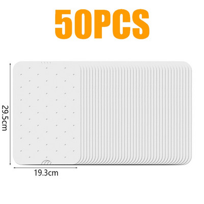 Air Grill Fryerhez Tapadásmentes Manga Air Ninja Liner eldobható grillsütő tartozék Szőnyeg Papír Papír Fritőz levegős sütőpapír