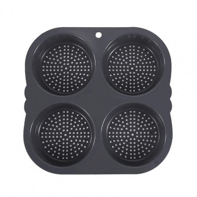 Hamburgeri kuklipann toiduklassi BPA-vaba silikoonvormi kuumuskindel nõudepesumasinas Ohutu Burgervormi küpsetuspanni köögitarvikud