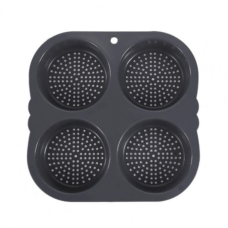 Hamburgeri kuklipann toiduklassi BPA-vaba silikoonvormi kuumuskindel nõudepesumasinas Ohutu Burgervormi küpsetuspanni köögitarvikud