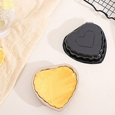 Good Love Szív alakú torta Desszertformában sütőeszközök Desszertforma szénacél Könnyen kioldható
