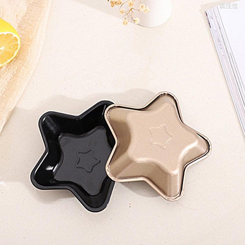 Labas mīlestības sirds formas kūkas deserta veidnes cepšanas rīki deserta veidnes oglekļa tērauds, viegli atbrīvojams