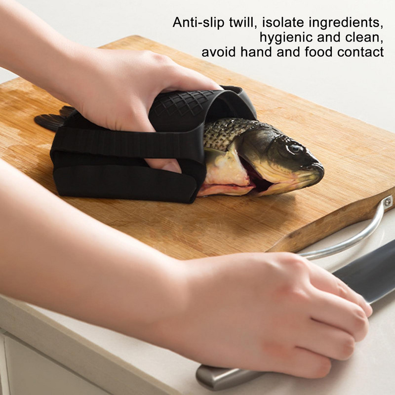 Silikona cepeškrāsns siltuma vairogs Silikona pretpiedeguma skavas Cepeškrāsns cimdi Saspiežamie dūraiņi Gatavošanas katlu turētājs karstām pannām Katli grauzdiņš maize