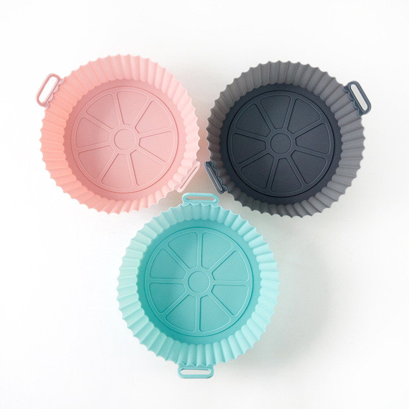 Atkārtoti lietojama gaisa frier silikona katla cepeškrāsns cepeškrāsns cepeškrāsns picai Airfryer silikona grozs cepta vistas grila pannas virtuvei