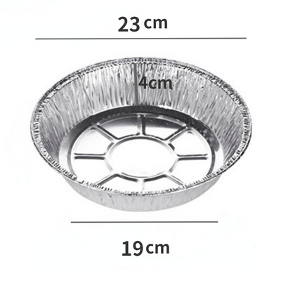 10 gab. Eļļas folija, skārda gaisa fritieris