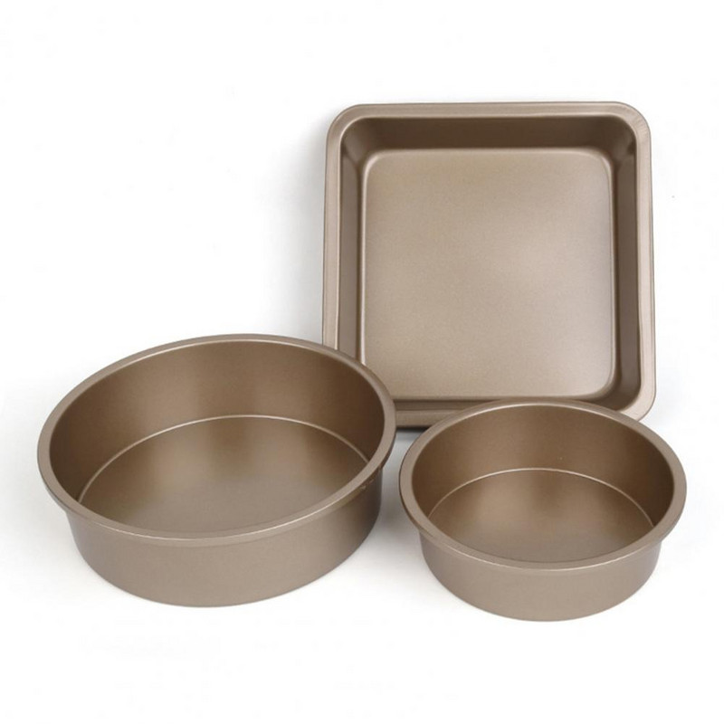 Tortatálca Tartós tepsi szénacél Kényelmes praktikus tapadásmentes mikrohullámú süteménysütő pirítós tálca