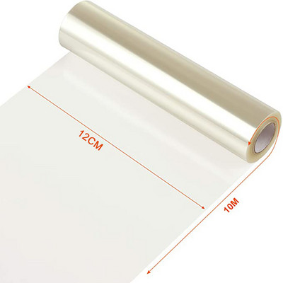 10M acetāta plēves uzpūtenis kūkas caurspīdīga ieskaujošā plēve kūkas dekorēšanai.