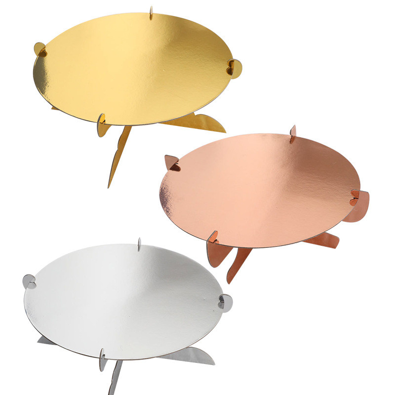 Viena slāņa kūku plaukts mājsaimniecības papīra kūku stends pārtikas displejs augļu desertiem pēcpusdienas tējai kāzu cepšanai cepeškrāsnī kūku plaukts