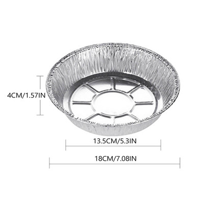 20db eldobható alufóliás sütőpoharak Tojásos torta serpenyő cupcake tok kátrányos tortaforma sütőedények ónos barbecue fűszerpohárral
