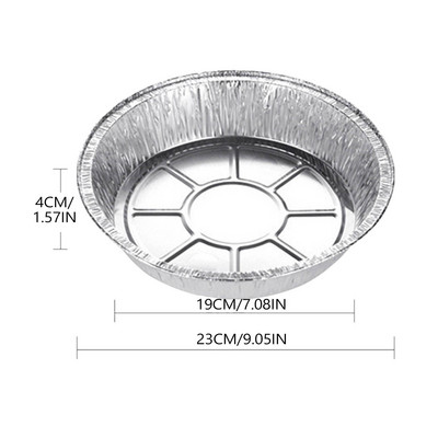20db eldobható alufóliás sütőpoharak Tojásos torta serpenyő cupcake tok kátrányos tortaforma sütőedények ónos barbecue fűszerpohárral