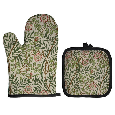 Amerikāņu ilustrācija, mikroviļņu krāsns cimds, pods, cimdi, virtuves pods, paklājs