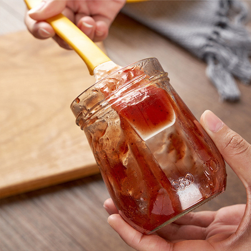 Silikoonist kreemjas küpsetuslabida lõikur Kuumakindel nakkumatu võikaabits Mininõud moosikoogi köögiriistade segamiseks