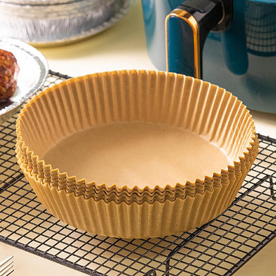 Gaisa cepeškrāsns Vienreizējās lietošanas papīra oderējums Cepeškrāsns paliktnis Dārzeņu pergamenta gaisa friteris Cepšana