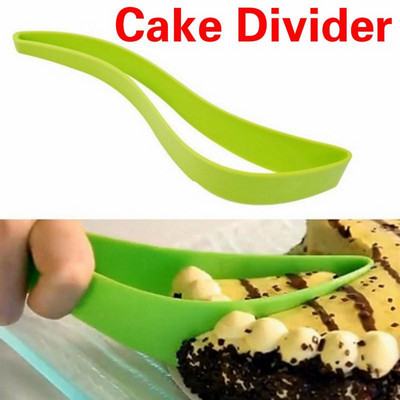 Despărțitor pentru prăjituri de ziua de naștere Cuțit pentru prăjituri din plastic de calitate alimentară Dispozitiv la îndemână de împărțire a prăjiturii