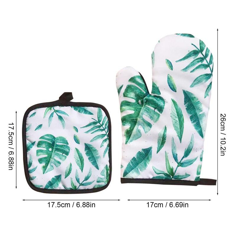 Mikroviļņu cimdi un spilventiņš 2 dab. izolācija, pretpiedeguma cepeškrāsns cimdi, cepeškrāsns cepeškrāsns cepures cimdi, cepeškrāsns dūraiņi, podiņu turētāja paliktņi.