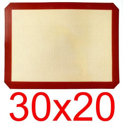 Silikona cepšanas paklāji konditorejas izstrādājumu loksnes, nepiedegošas cepeškrāsns loksnes maizes rīks cepumiem maizei Makarons virtuves trauki