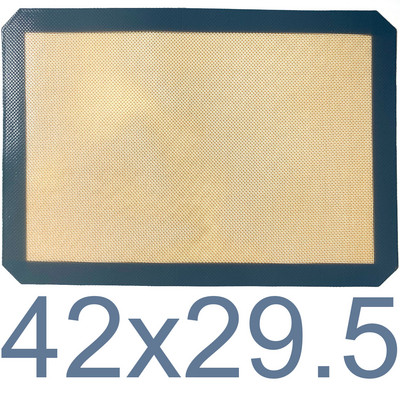 Silikona cepšanas paklāji konditorejas izstrādājumu loksnes, nepiedegošas cepeškrāsns loksnes maizes rīks cepumiem maizei Makarons virtuves trauki