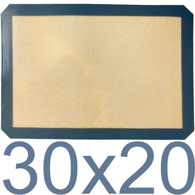 Silikona cepšanas paklāji konditorejas izstrādājumu loksnes, nepiedegošas cepeškrāsns loksnes maizes rīks cepumiem maizei Makarons virtuves trauki